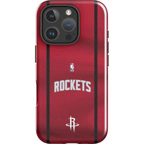 NBA Houston Rockets Jersey iPhone 16 Pro Max Impact Case